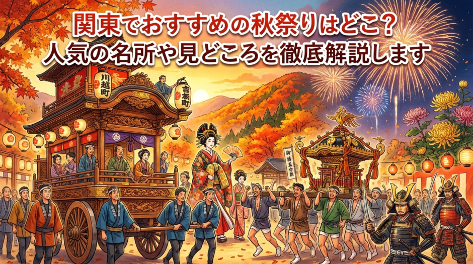 関東でおすすめの秋祭りはどこ？人気の名所や見どころを徹底解説します