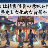 盆踊りは精霊供養の意味を持つ?その歴史と文化的な背景を解説
