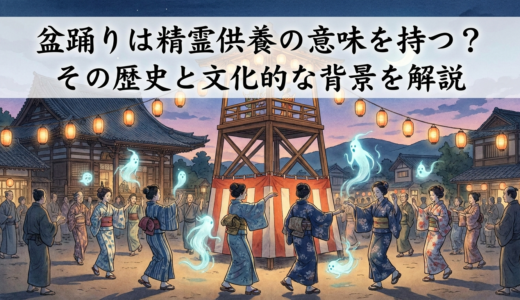 盆踊りは精霊供養の意味を持つ？その歴史と文化的な背景を解説